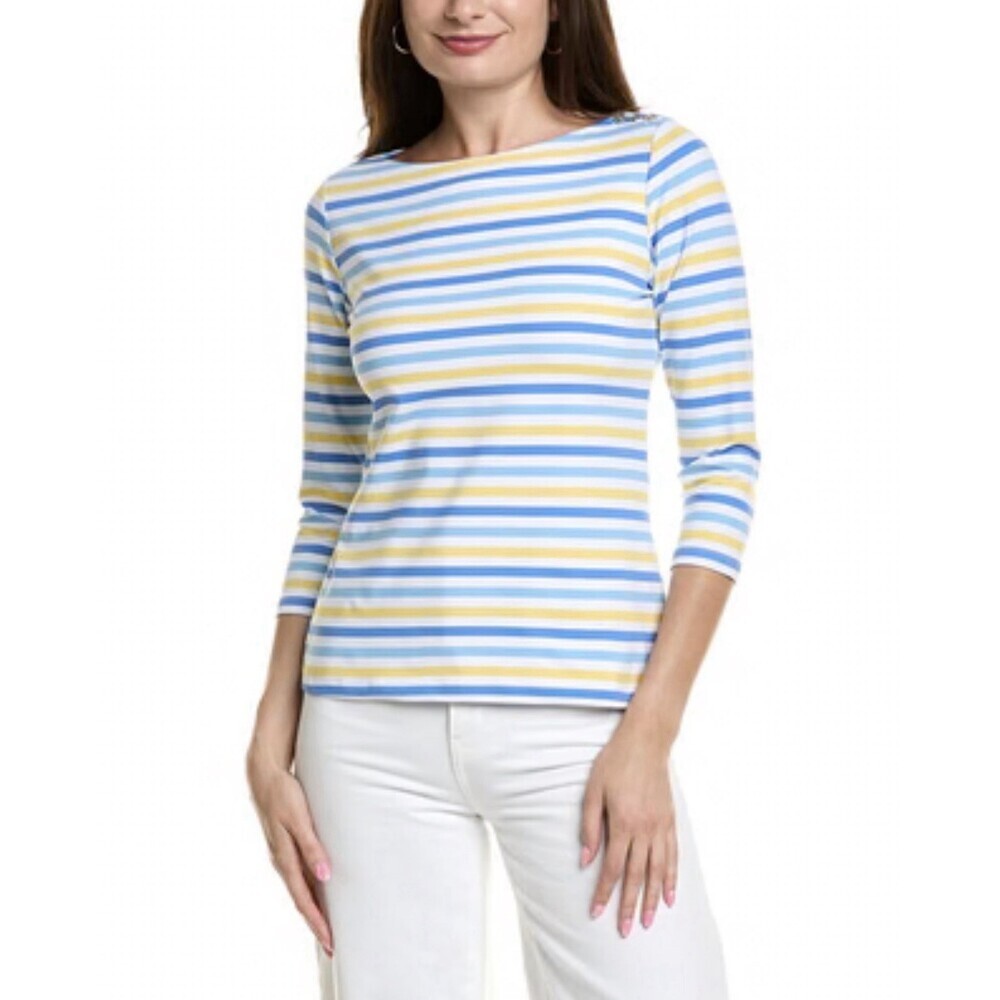 J.McLaughlin Women’s Cornelia Striped Top Size Large
